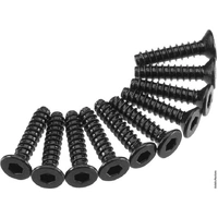 Axial Hex Socket Tap Flat Head Screw M2.5x12mm (10), AXA1260