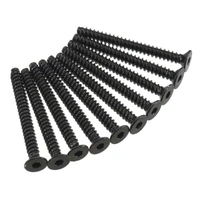 Axial Hex Socket Tap Flat Head Screw M3x30mm Black (10), AXA471