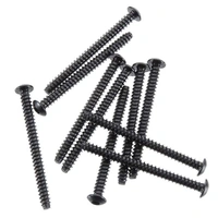 Axial Hex Skt Tapping Button Head Screw M3x35mm Black (10), AXA0442