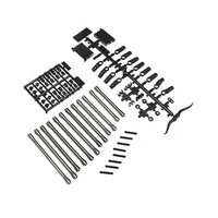 Axial Rear Links Set, Aluminium, 80/94/101.5mm, SCX10 II, AX31466