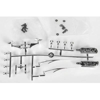 Axial 67 ChevroletC/10 Body Details Chrome SCX10, AX31556