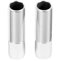 Axial Alum ShockBody 12x47.5mmClear Anodized (2), AX31314
