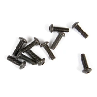Axial Hex Socket Button Head Screw, M2.6x8mm, Black, 10 Pieces, AX31373