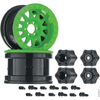 Axial 2.2 Method Beadlock Wheel IFD Green (2), AX31363