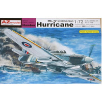 AZ Models AZ7306 1/72 Hawker Hurricane Mk.IV with gun Plastic Model Kit