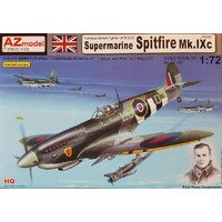 AZ Models 1/72 Spitfire Mk.IXC Aces Plastic Model Kit 7391