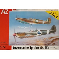 AZ Models AZ7393 1/72 Spitfire Mk.IX IDF/REAF 2in1 Plastic Model Kit