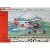 AZ Models AZ7423 1/72 Yokosuka K5Y1 Akatombo Plastic Model Kit