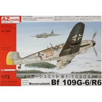 AZ Models 1/72 Bf 109G-6/R6 Plastic Model Kit 7460