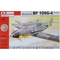 AZ Models 1/72 Bf 109G-4 Gustav 4 Plastic Model Kit 7469