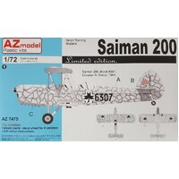 AZ Models 1/72 SAIMAN 200 Croat,Yu Plastic Model Kit