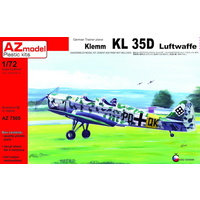 AZ Models 1/72 Klemm Kl 35D Luftwaffe Plastic Model Kit