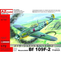 AZ Models 1/72 Bf 109F-2 Aces Plastic Model Kit 7530