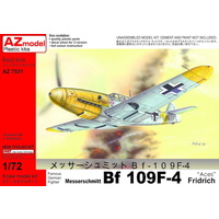 AZ Models 1/72 Bf 109F-4 Aces Plastic Model Kit 7531