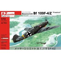 AZ Models 1/72 Bf 109F-4/Z Plastic Model Kit