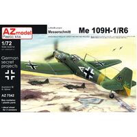 AZ Models AZ7542 1/72 Bf 109H-1/R6 Plastic Model Kit