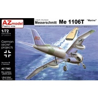 AZ Models 1/72 Messerschmitt Me 1106 Marine Plastic Model Kit