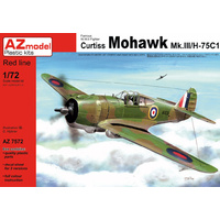 AZ Models 1/72 Curtiss Mohawk Mk.III/H-75 Plastic Model Kit