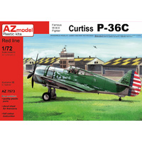 AZ Models 1/72 Curtiss P-36C Plastic Model Kit