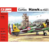 AZ Models 1/72 Curtiss Hawk H-75 "Over Africa" Plastic Model Kit 7575