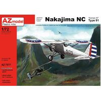 AZ Models 1/72 Nakajima NC Type 91 Kwangsi AF Plastic Model Kit