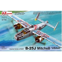 AZ Models AZ7586 1/72 B-25J Mitchell "USAAF" Ex. Italeri Plastic Model Kit