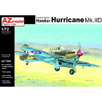 AZ Models 1/72 Hawker Hurricane Mk.IID w/PUR parts Plastic Model Kit