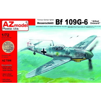 AZ Models 1/72 Messerschmitt Bf 109G-6 Alfred Onboard Plastic Model Kit 7596