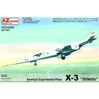 AZ Models 1/72 Douglas X-3 Stiletto prototype Plastic Model Kit 7597