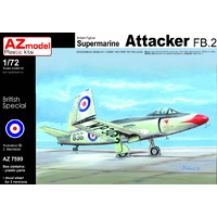 AZ Models 1/72 Supermarine Attacker FB.2 Plastic Model Kit 7599