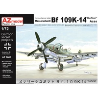 AZ Models 1/72 Bf 109K-14 Plastic Model Kit
