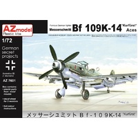 AZ Models 1/72 Bf 109K-14 Plastic Model Kit