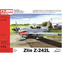 AZ Models AZ7608 1/72 Zlin Z-242L Military Plastic Model Kit