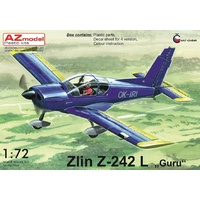 AZ Models 1/72 Zlin Z-242L Guru Plastic Model Kit