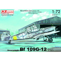 AZ Models 1/72 Bf 109G-12 based on Bf 109G-6 Plastic Model Kit