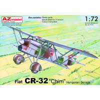 AZ Models 1/72 Fiat CR-32 ChirriHungarian Service Plastic Model Kit 7613