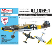 AZ Models 1/72 Bf 109F-4 JG.3 – LIMITED EDITION Plastic Model Kit 7626