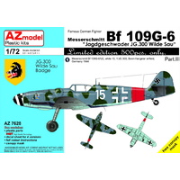 AZ Models 1/72 Bf 109G-6 JG.300 Pt.III – LIMITED EDITION Plastic Model Kit 7628