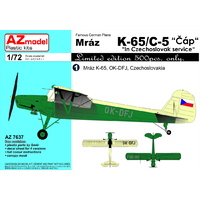 AZ Models 1/72 K-65/C-5 CapIn Czechoslovak service Plastic Model Kit 7637