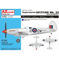 AZ Models 1/72 Spitfire Mk.22 Postwar Spitfire Plastic Model Kit