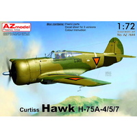 AZ Models 1/72 Curtiss Hawk H-75A-4/5/7 Plastic Model Kit