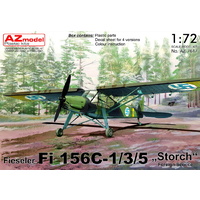 AZ Models 1/72 Fi 156C StorchForeign Service Plastic Model Kit