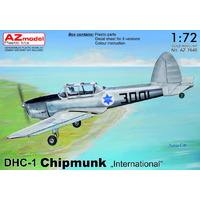 AZ Models 1/72 DHC-1 Chipmunk International Plastic Model Kit 7649