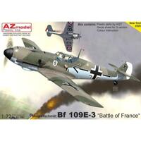 AZ Models 1/72 Bf 109E-3 "Battle of France" Plastic Model Kit 7661
