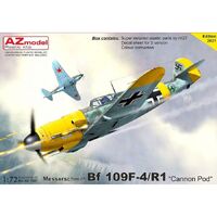 AZ Models 1/72 Bf 109F-4R/ -1"Cannon Pod" Plastic Model Kit 7687