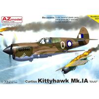 AZ Models 1/72 Kittyhawk Mk.la RAAF Plastic Model Kit 7694