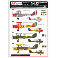 AZ Models 1/72 DH.82A International 4x Decal Set A7031