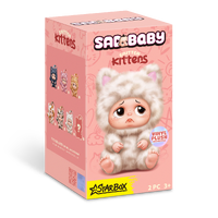 STAR BOX Sad Baby Kittens Keychains Series 1 Blind Box 