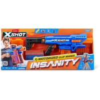 Zuru XSHOT Insanity Motorised Clip Blaster with 72 Darts
