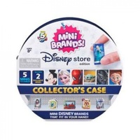 5 Surprise Disney Store Mini Brands Collectors Case